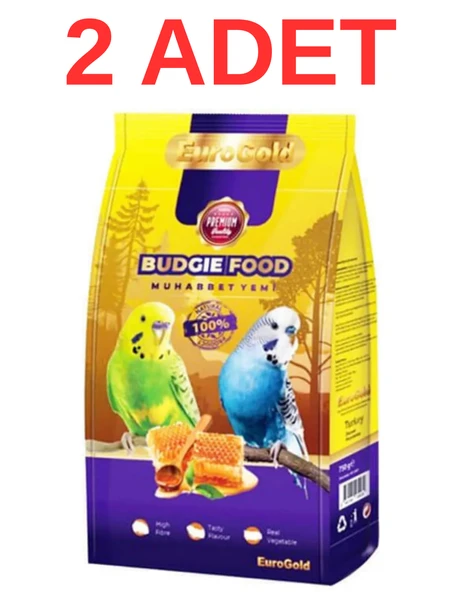 EuroGold Ballı Ve Meyveli Muhabbet Kuşu Yemi 500 Gr X 2 Adet - 2