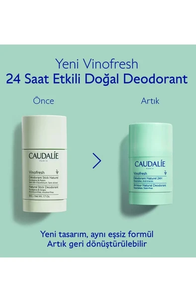 Caudalie Vinofresh Naturel Stick Deodorant 50 gr - 9