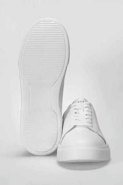 Lufian Tommy Erkek Sneaker Ayakkabı Yeni 111230280 Beyaz - 5