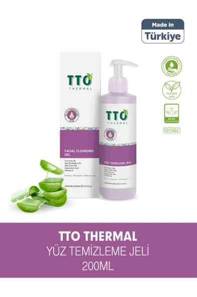 TTO YÜZ TEMİZLEME JELİ 200 ML
