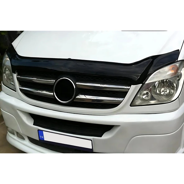 Mercedes Sprinter W906 Facelift Ön Kaput Koruyucu - Basic, Kısa| 2014-2017 - 4