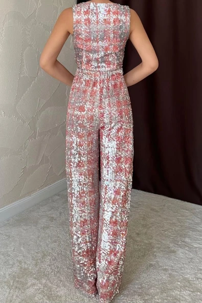 Gri Pullu Yelek Ve Pantolon Takım - 4