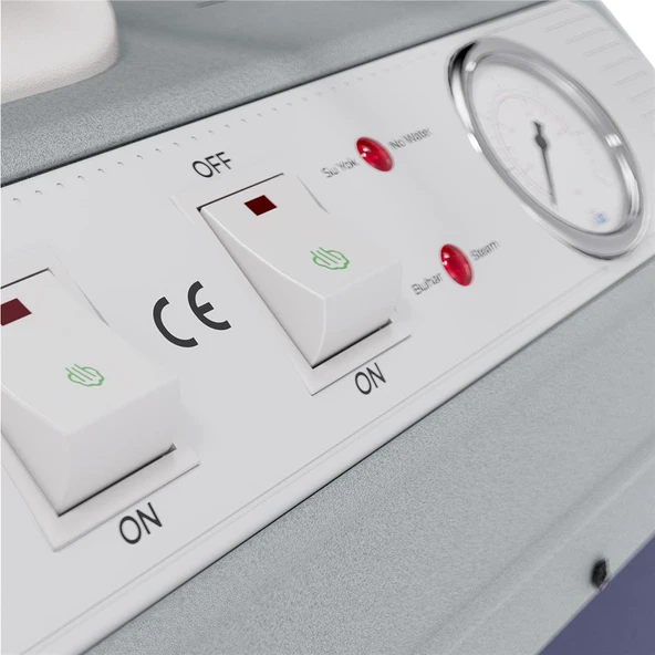 "GOLDENTAL" BUHARLI TEMİZLEME ROBOTU*3,5 LT - SAC GÖVDE - 8