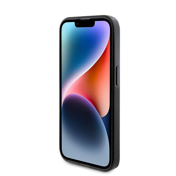 TUMI iPhone 15 Pro Kılıf TUMI Orjinal Lisanslı M-safe Şarj Özellikli PC TPU Metal Logolu Ring Standlı Kapak - Resim 9