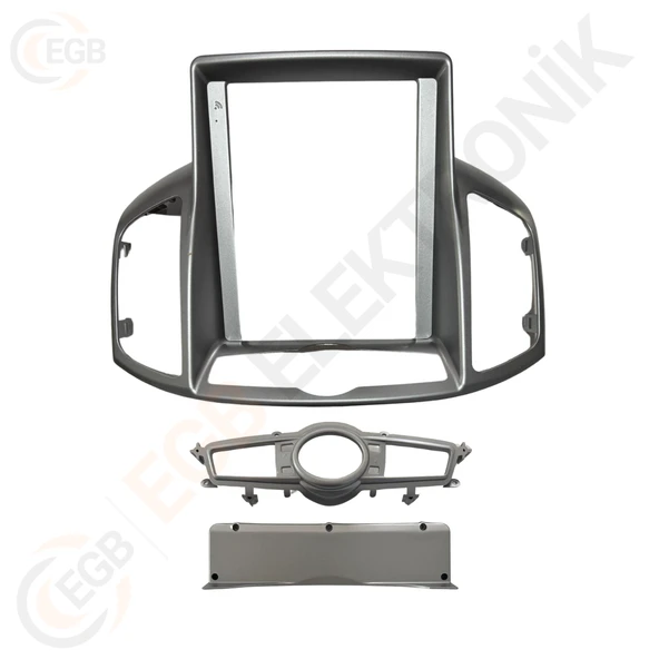 OTO TABLET ÇERÇEVE CHEVROLET CAPTIVA HIGH 2012-2017 9.7' SİYAH TAC-340