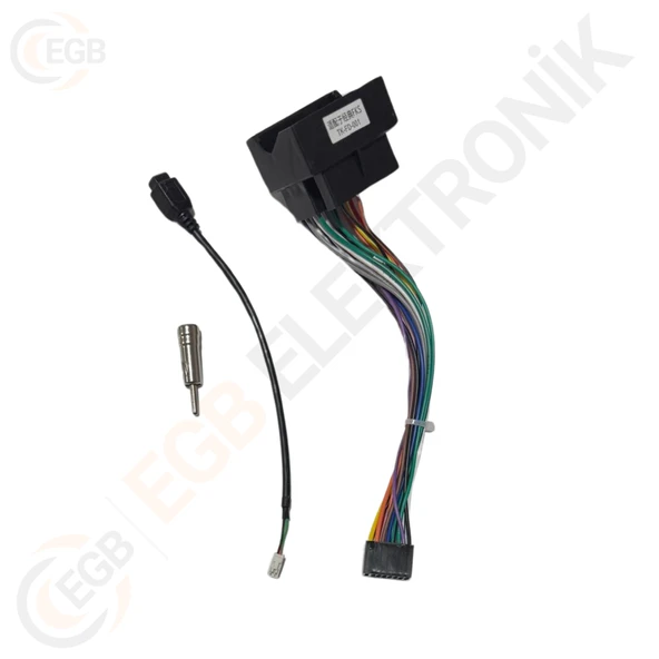 OTO TABLET ÇERÇEVE FORD CONNECT 2008-2009 9' SİYAH TAC-284F - Resim 3