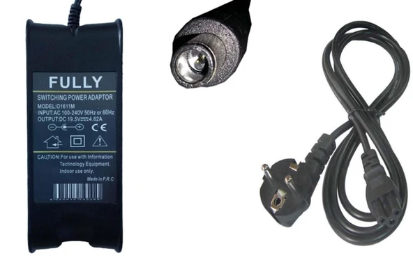 Fully O-1603B 19.5V 4.62A 7.4x5.0mm Adaptör Dell Tip