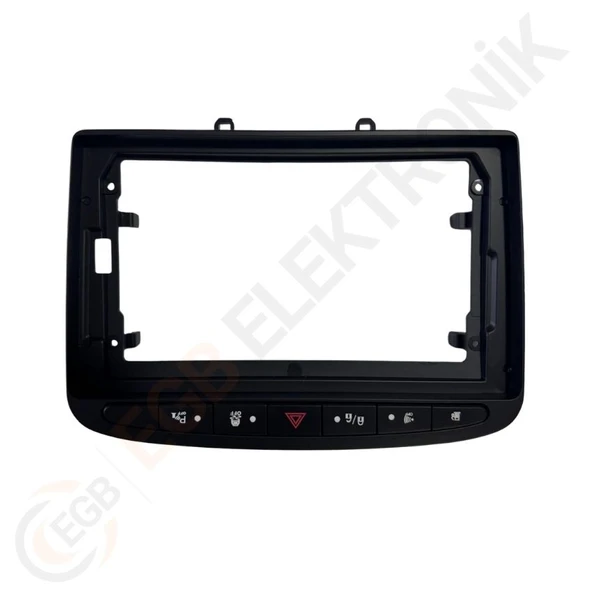 OTO TABLET ÇERÇEVE PEUGEOT 308 2008+ 9" SİYAH TAC-155 ürün görseli 1