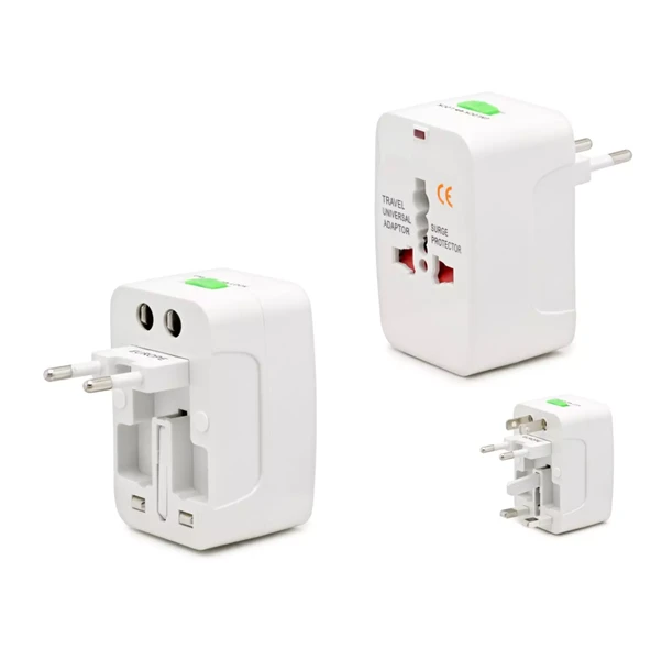 HADRON HDX-1253 UNIVERSAL FİŞ ADAPTÖRÜ BEYAZ