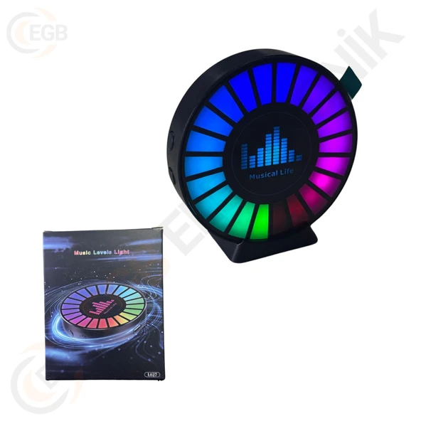 HIGHTEK rgb Sese Duyarlı Dik Ekolayzer L027