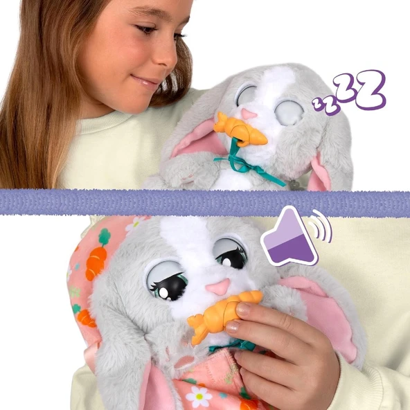 Baby Paws Sesli Tavşan 20 Cm Pelüş - 3