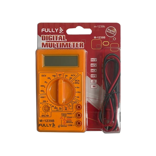 FULLY DT-830 Ölçü Aleti Voltmetre