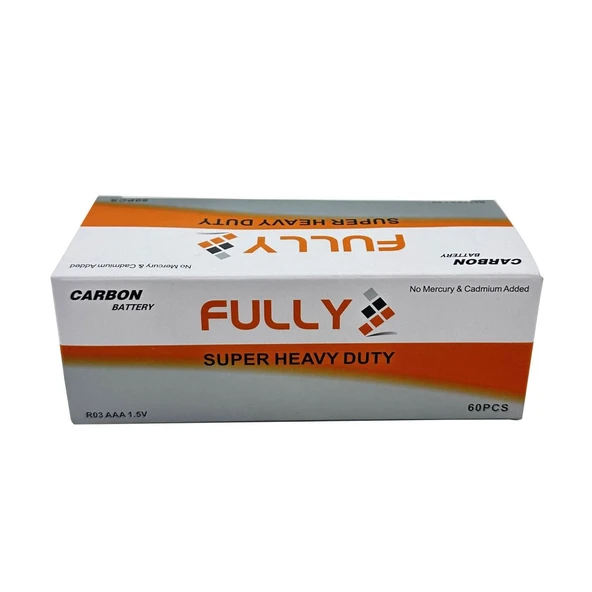 Fully AAA 1.5V İnce Pil 1 paket (60lık) - 2