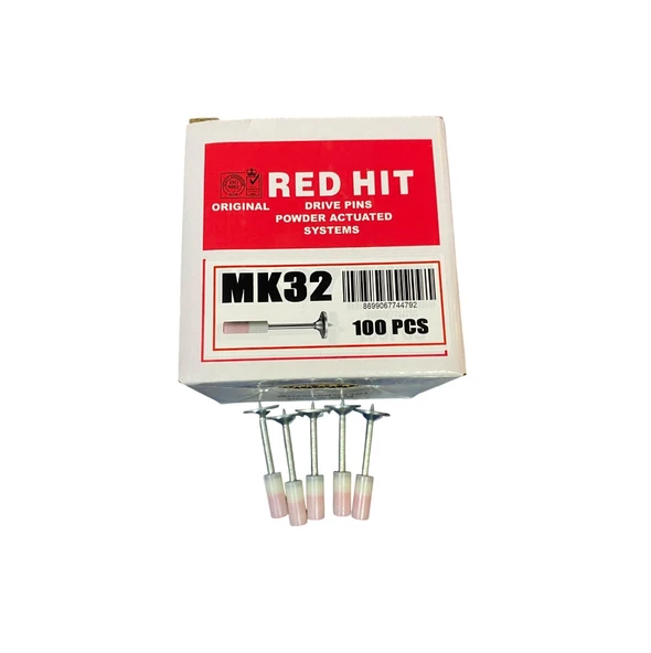 Red Hit Pullu Sabitleme Çivisi MK32 Paket(100)