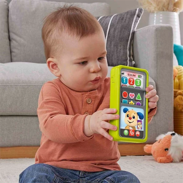 Fisher-Price Kaydır ve Öğren Akıllı Telefon - HNL48 - 5