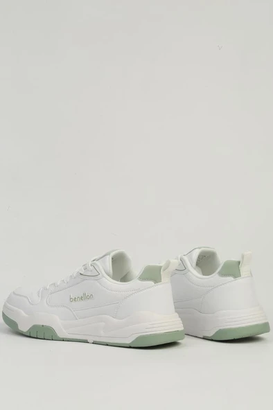 Benetton BNI-11505 Erkek Sneaker Ayakkabı Beyaz 40-44 - 3