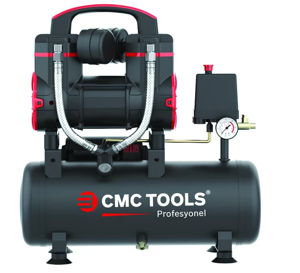 CMC PREMİUM 8 LT 1.2 HP SESSİZ YAĞSIZ HAVA KOMPRESÖRÜ