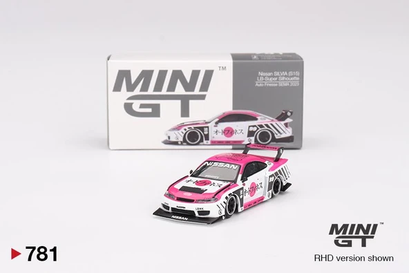 Mini GT Nissan LB-Super Silhouette S15 SILVIA Auto Finesse SEMA 2023 781