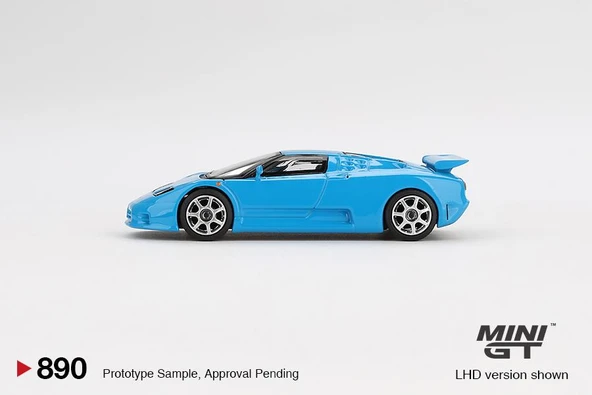 Mini GT Bugatti EB110 Super Sport Blu Bugatti 890 - 3