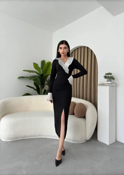 Florina Midi Boy Elbise - 4