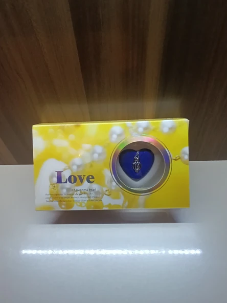 Love pearl istiridye içinde kutu açılımı inci kolye - 3