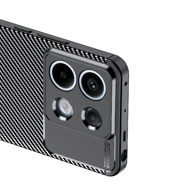 Xiaomi Redmi Note 13 Pro 5G Kılıf Negro Silikon Kapak - Resim 4