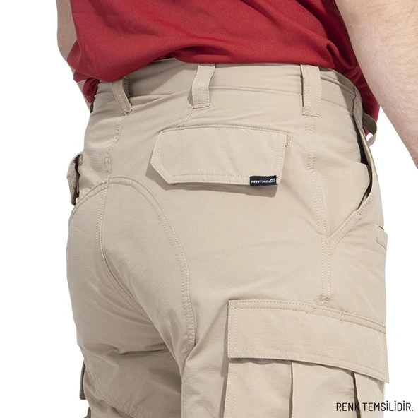 Outdoor Trekking Erkek Pantolon - Pentagon - BDU 2.0 Tropic - Black - K05060 - Tactical Pantolon - 5
