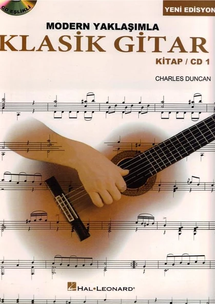 Modern Yaklaşımla Klasik Gitar Kitap CD 1 - Charles Duncan