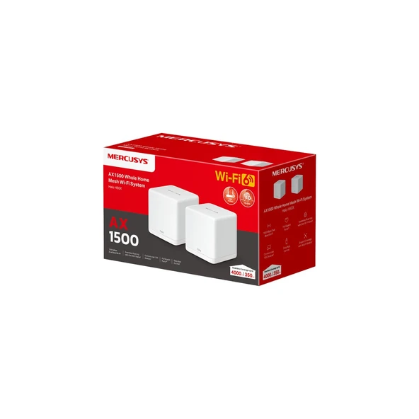 Mercusys HALO H60X 1500 Mbps 2'li Router - 8