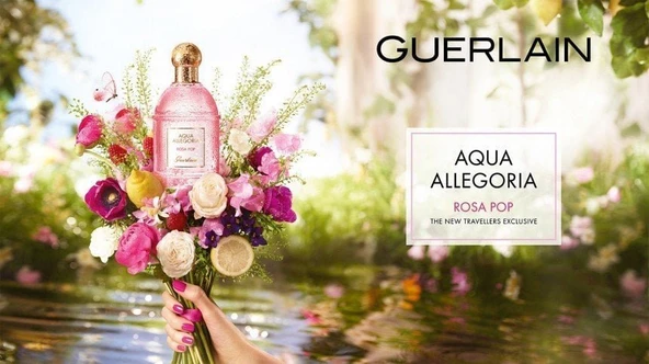 Guerlain Aqua Allegoria Rosa pop Forte Edt Parfüm 100 ml kadın parfüm - 6
