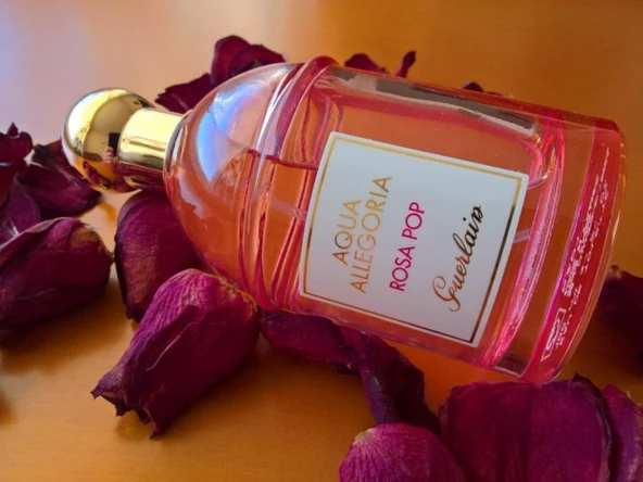 Guerlain Aqua Allegoria Rosa pop Forte Edt Parfüm 100 ml kadın parfüm - 5