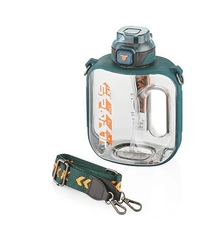 Vagonlife Sporcu Matarası 1600 ml Yeşil