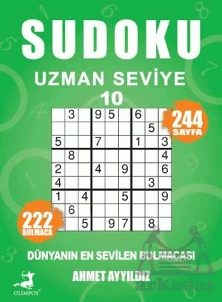 Sudoku Uzmanı Seviye 10 - Ahmet Ayyıldız