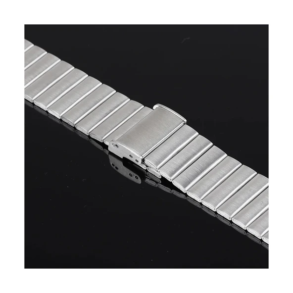 Amazfit Cheetah Pro DT3 Mate Uyumlu Universal Paslanmaz Akıllı Pimli Çelik Kordon 22MM - 4