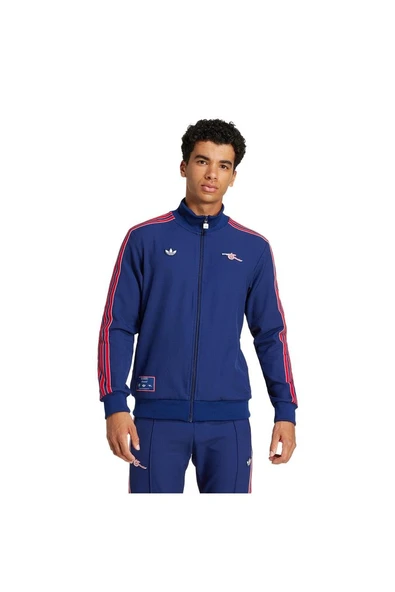 adidas Erkek  Mavi  Ceket AFC ICON TT JF0544 - 3
