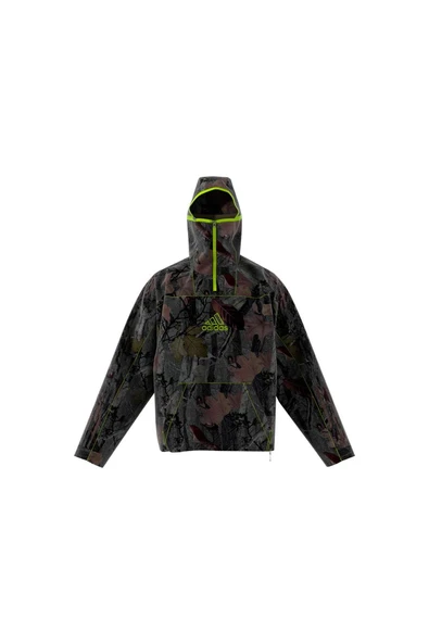 adidas Erkek  Yeşil  Ceket CAMO JACKET JD5417 - 8