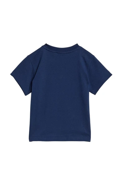 adidas Bebek  Mavi  Eşofman SHORT TEE SET JC8012 - 7