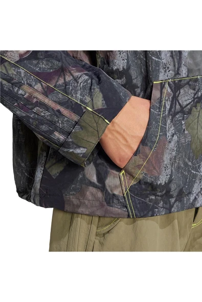 adidas Erkek  Yeşil  Ceket CAMO JACKET JD5417 - 6