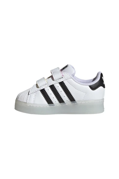 adidas Beyaz Bebek   Sneaker SUPERSTAR LED LIGHTS CF I JI0508 - 5