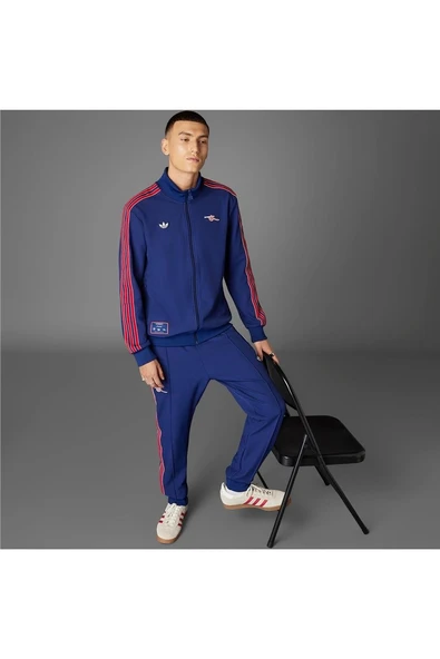 adidas Erkek  Mavi  Ceket AFC ICON TT JF0544 - 11