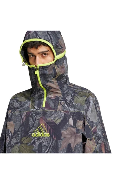 adidas Erkek  Yeşil  Ceket CAMO JACKET JD5417 - 7