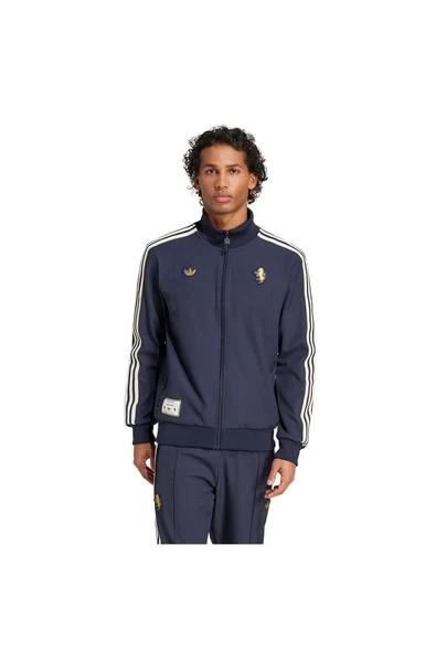 adidas Erkek  Mavi  Ceket JUVE ICON TT JF0459