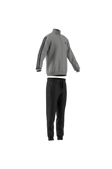 adidas Erkek  Gri  Eşofman M 3S FT TT TS JI8876 - 10