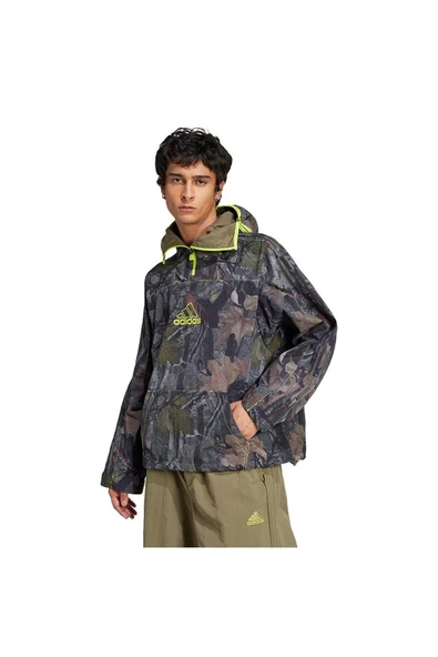 adidas Erkek  Yeşil  Ceket CAMO JACKET JD5417 - 3