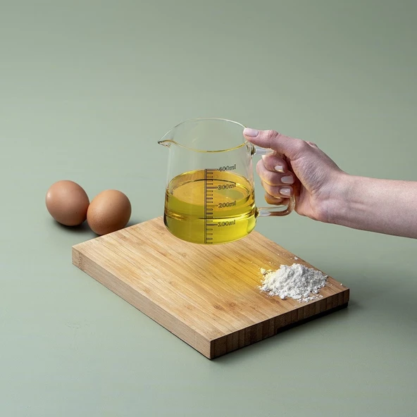 Emsan Lia Borosilikat Ölçü Kabı 400 ml - 3