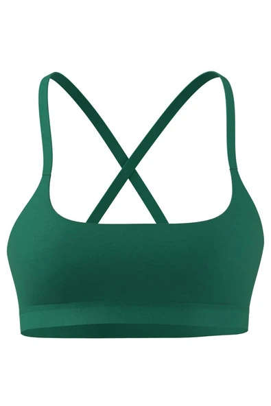 adidas Kadın  Yeşil  Sporcu Sütyeni ALL ME LS BRA JD1974 - 8