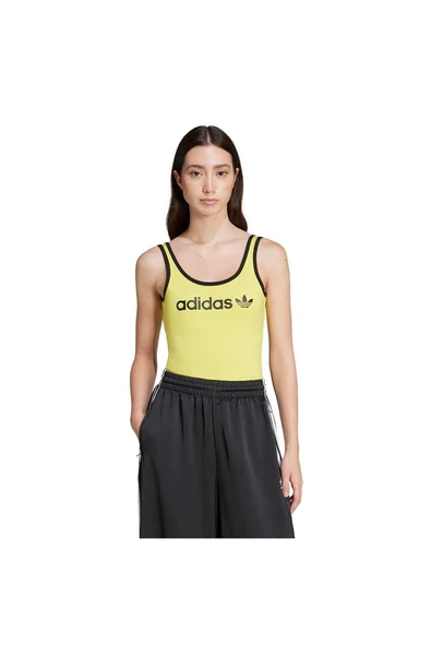 adidas Kadın  Sarı  Atlet GRAPHIC BODY JD1820 - 2