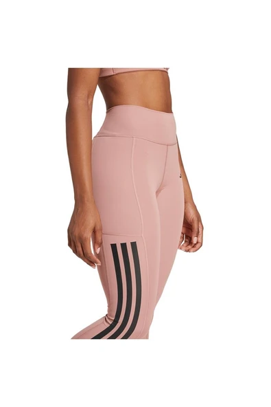 adidas Kadın  Pembe  Tayt OPT 3S 1/1 JI8764 - 7