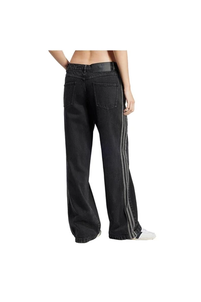 adidas Kadın  Siyah  Eşofman Altı DENIM 3S PANT JD3109 - Resim 3