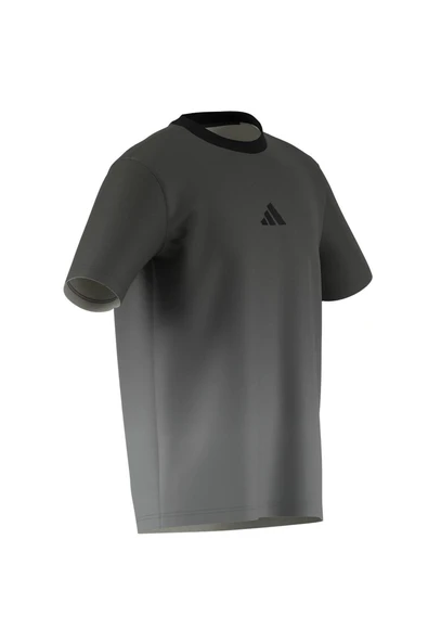 adidas Erkek  Gri  T-shirt M A SZN DDYE T JJ3694 - Resim 9
